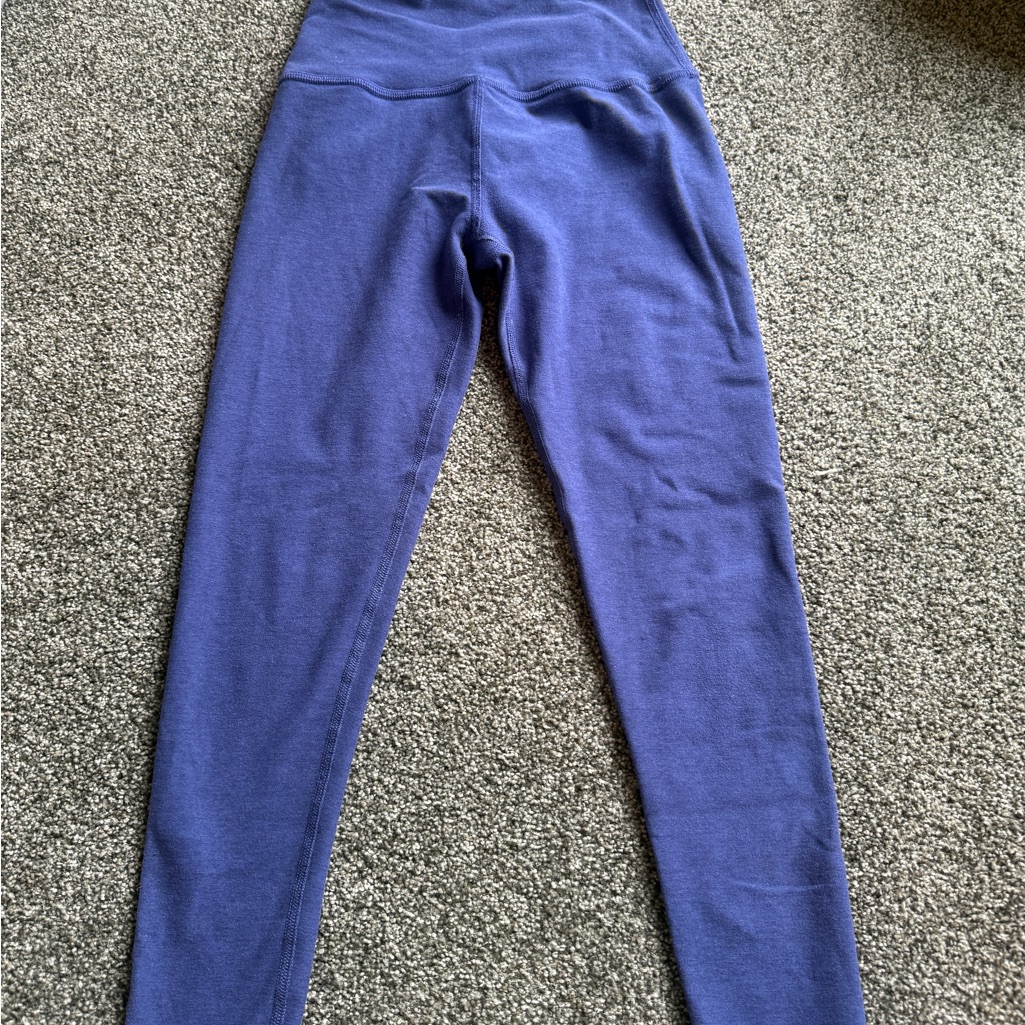 Beyond Yoga 7/8 Yoga Blue Leggings